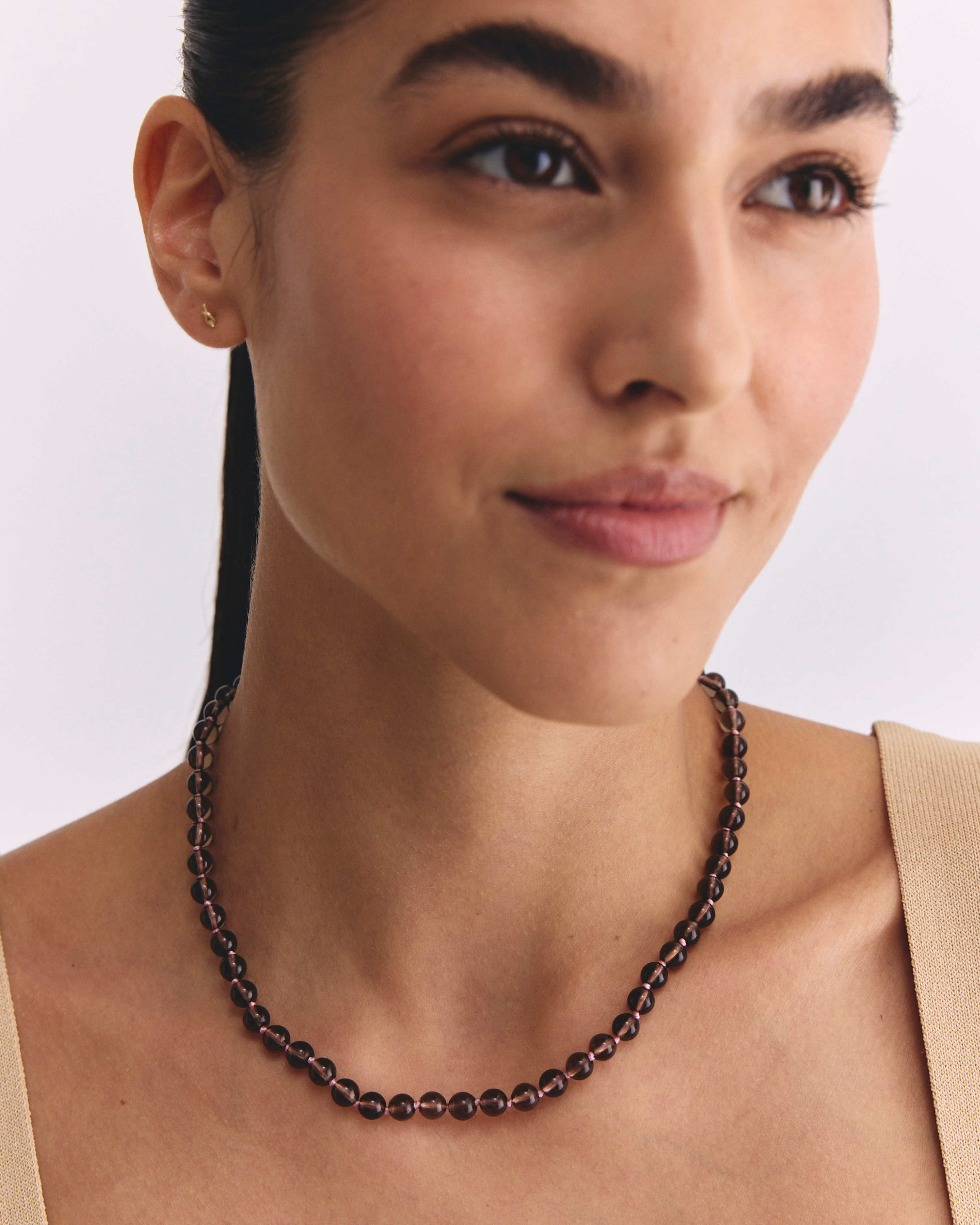 Sashi Necklace | Smokey Quartz