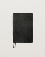 Organised Life Lined Vegan Leather Notebook | Black