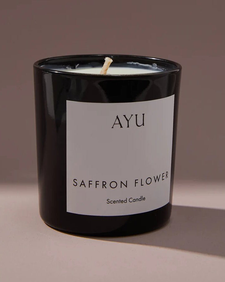 AYU Candle | Saffron Flower