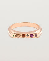 Aine Signet Ring | Coloured Stones