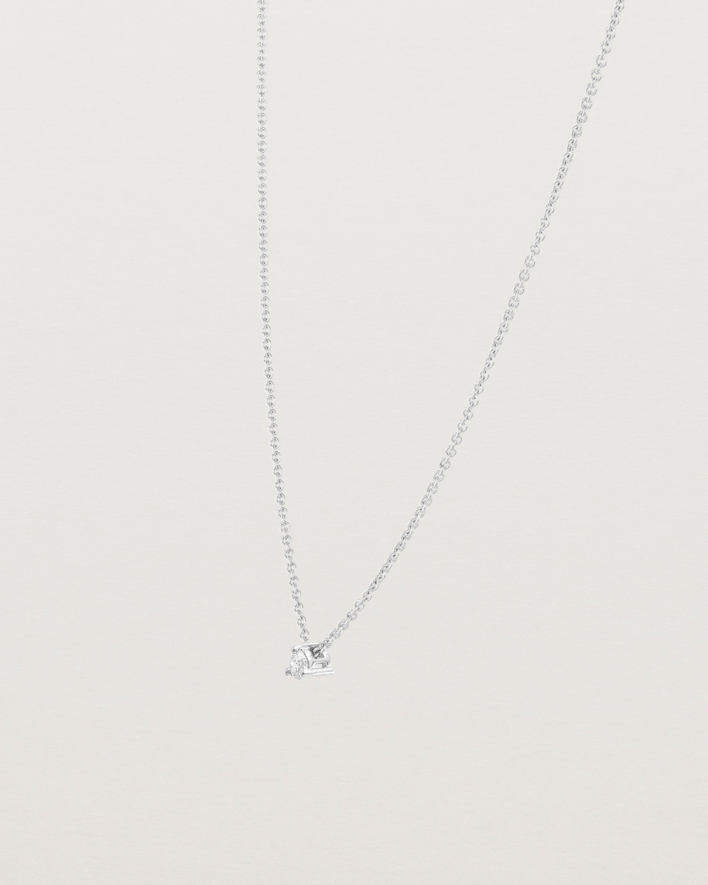 Aiona Slider Necklace | Old Cut Diamond
