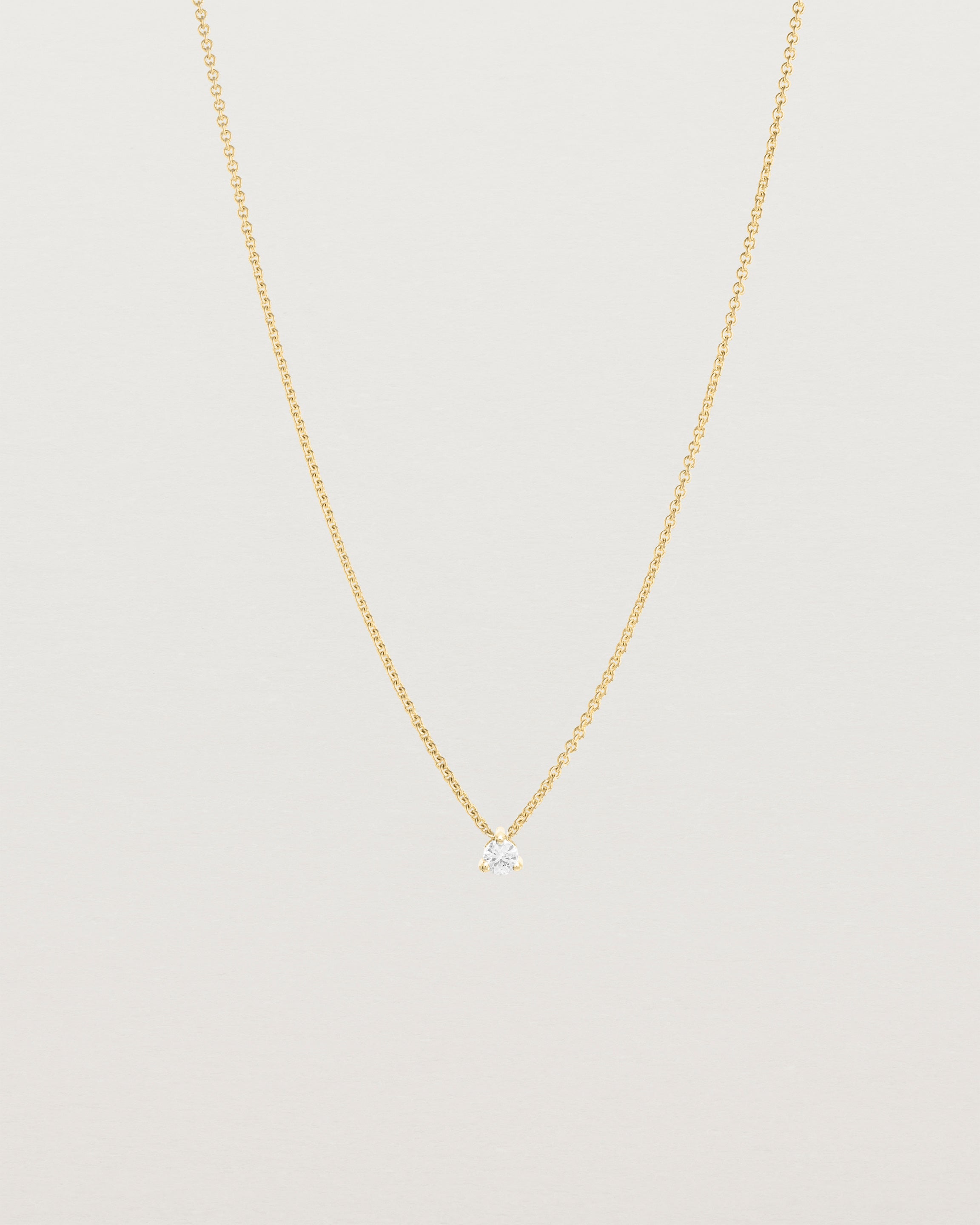 Aiona Slider Necklace | Old Cut Diamond