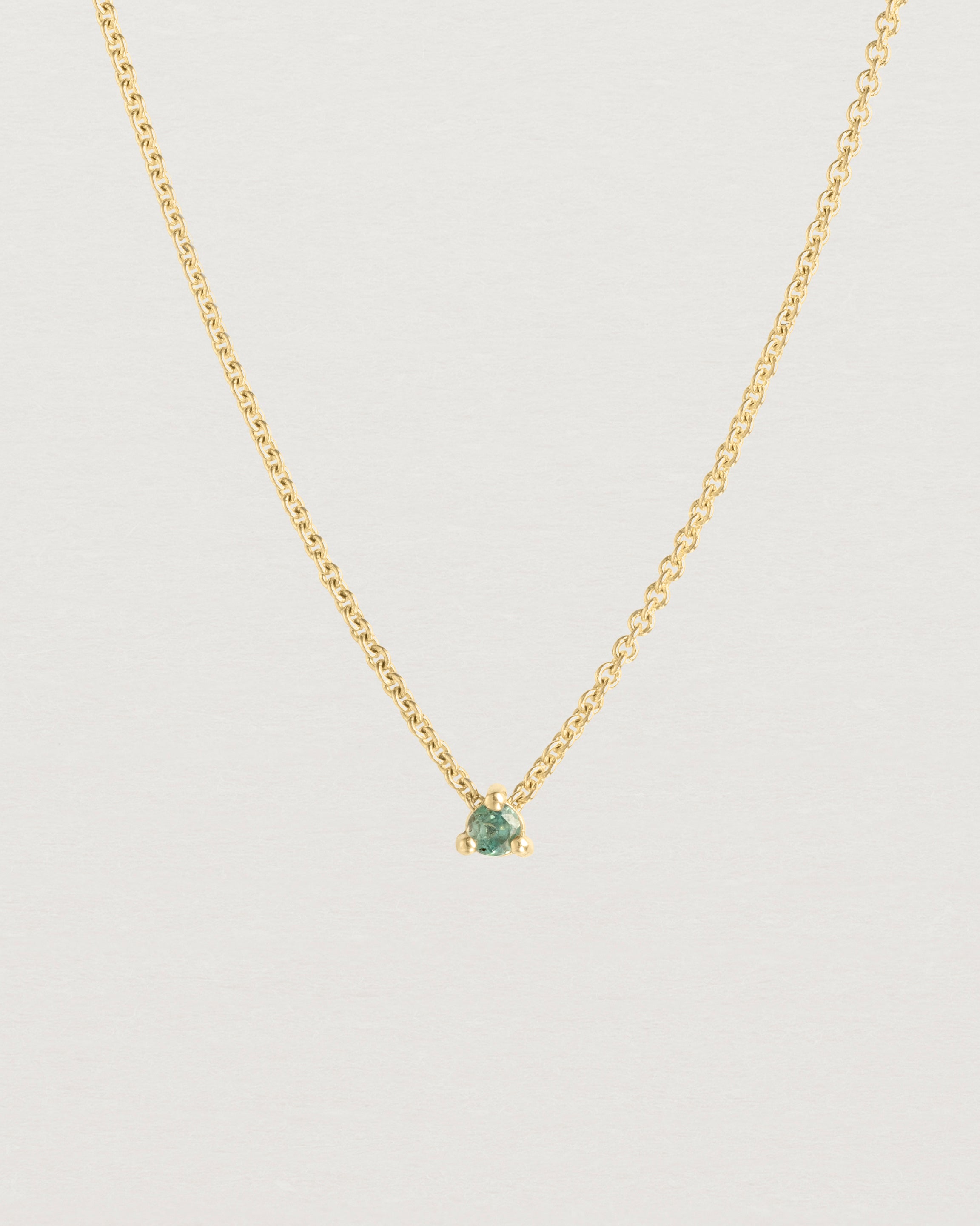 Aisha Slider Necklace | Birthstone