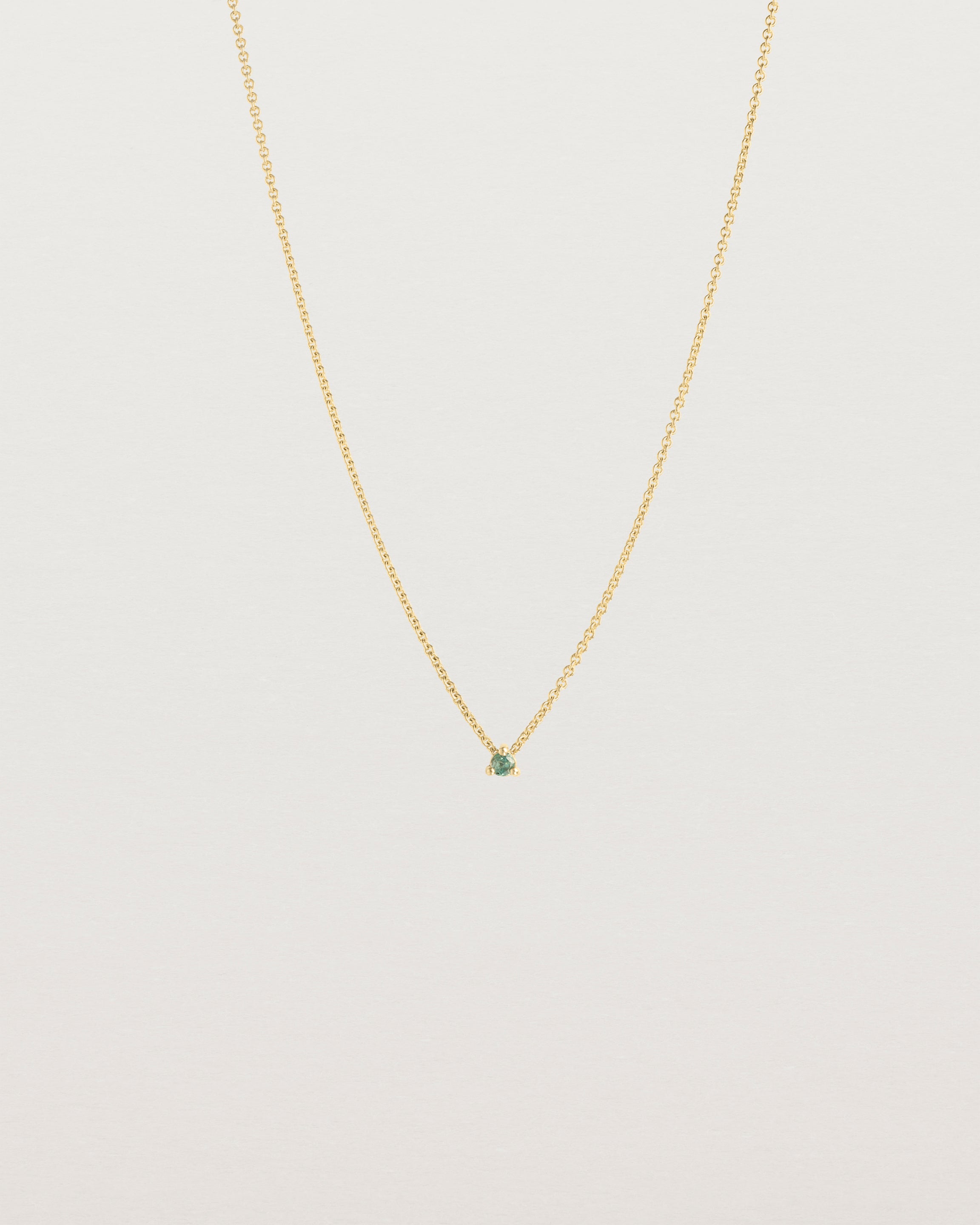 Aisha Slider Necklace | Birthstone