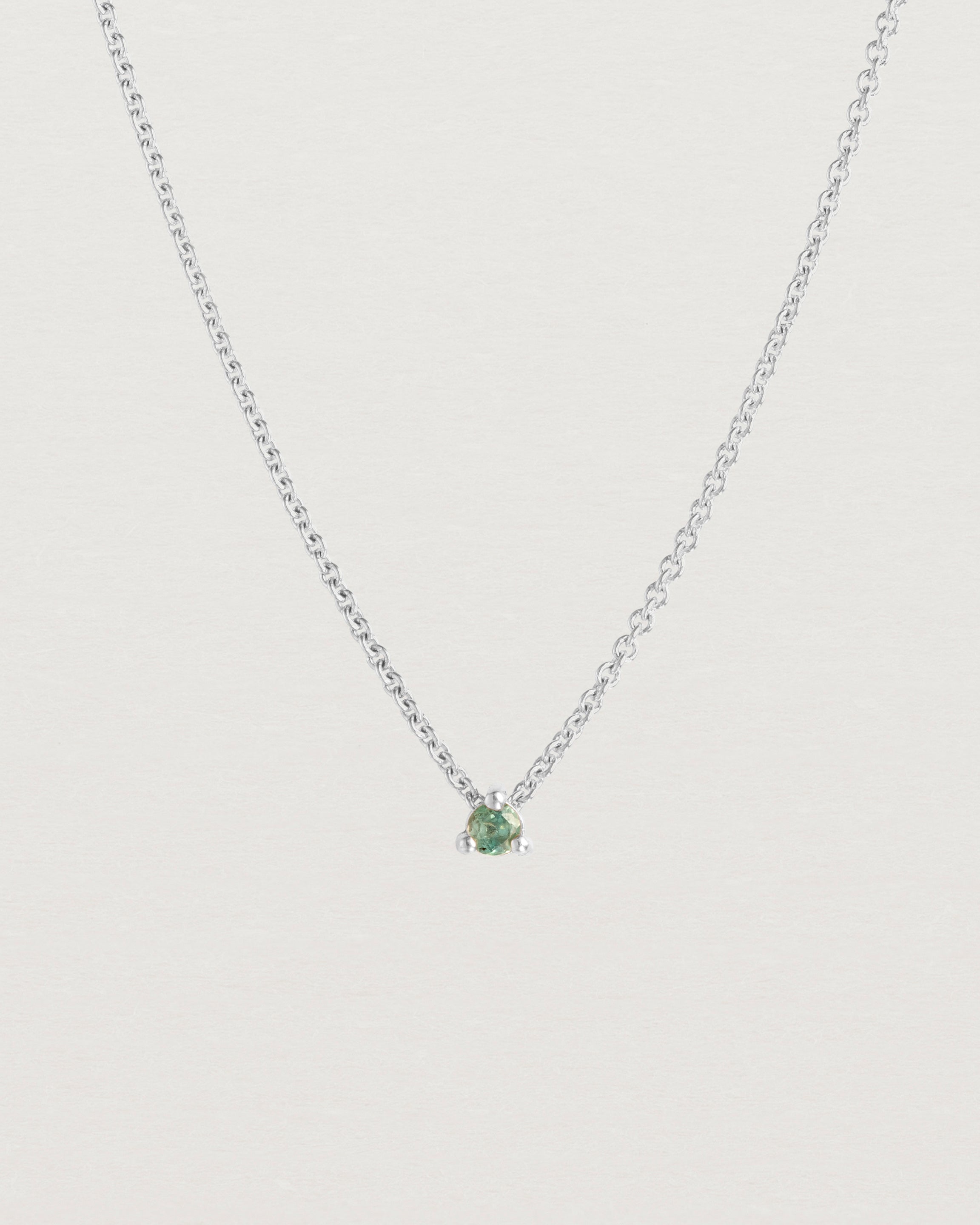 Aisha Slider Necklace | Birthstone