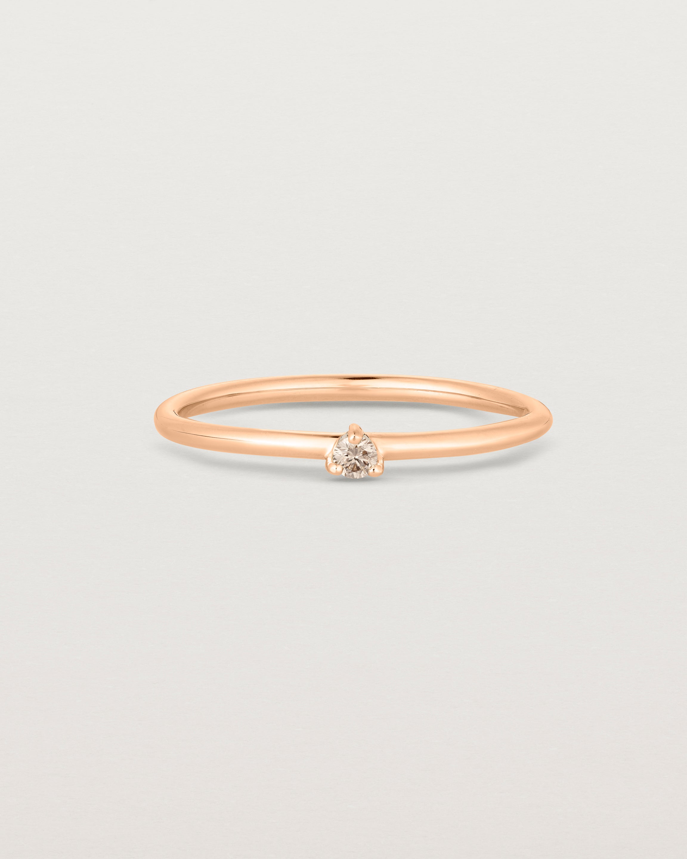 Aiona Stacking Ring | Champagne Diamond
