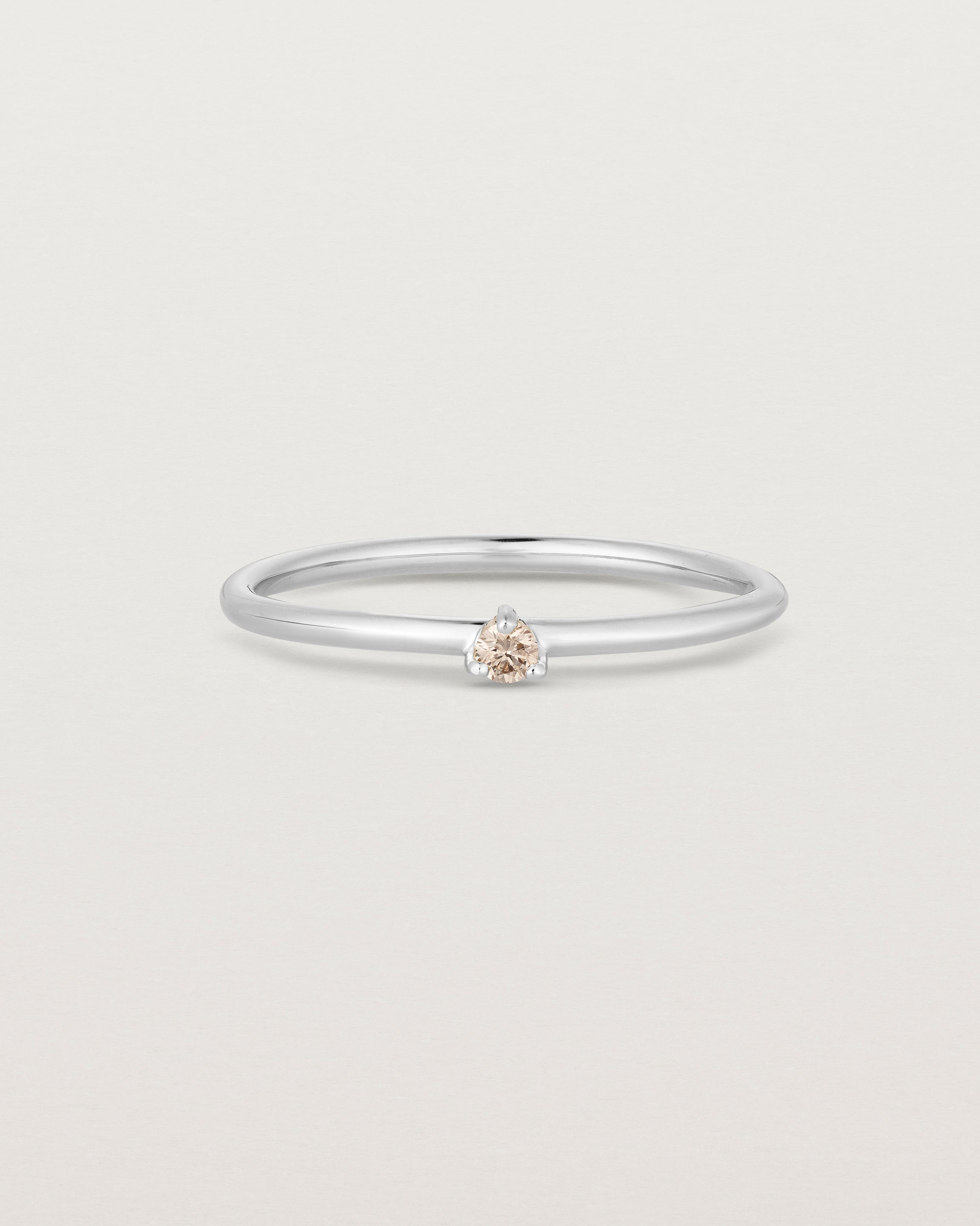 Aiona Stacking Ring | Champagne Diamond