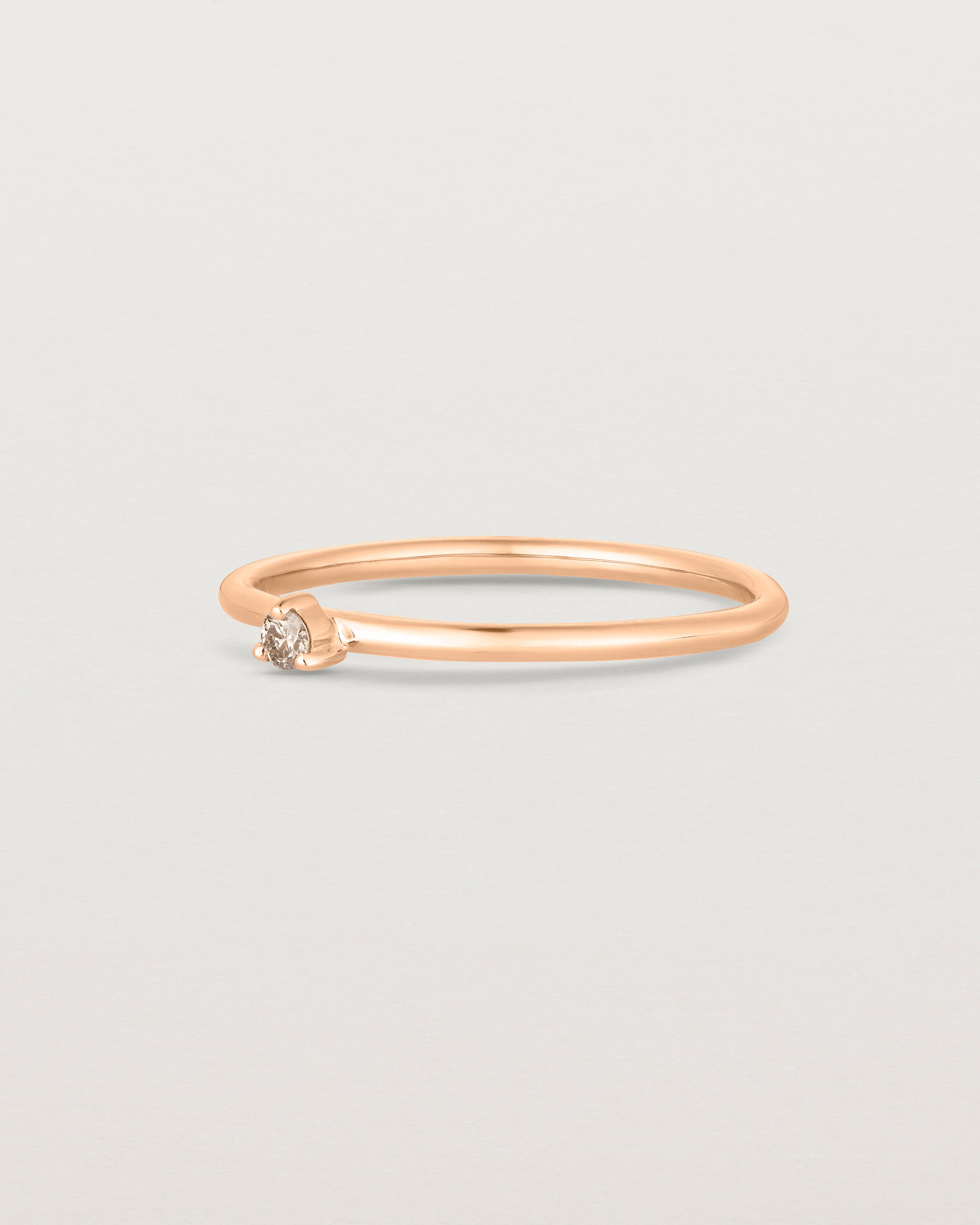 Aiona Stacking Ring | Champagne Diamond