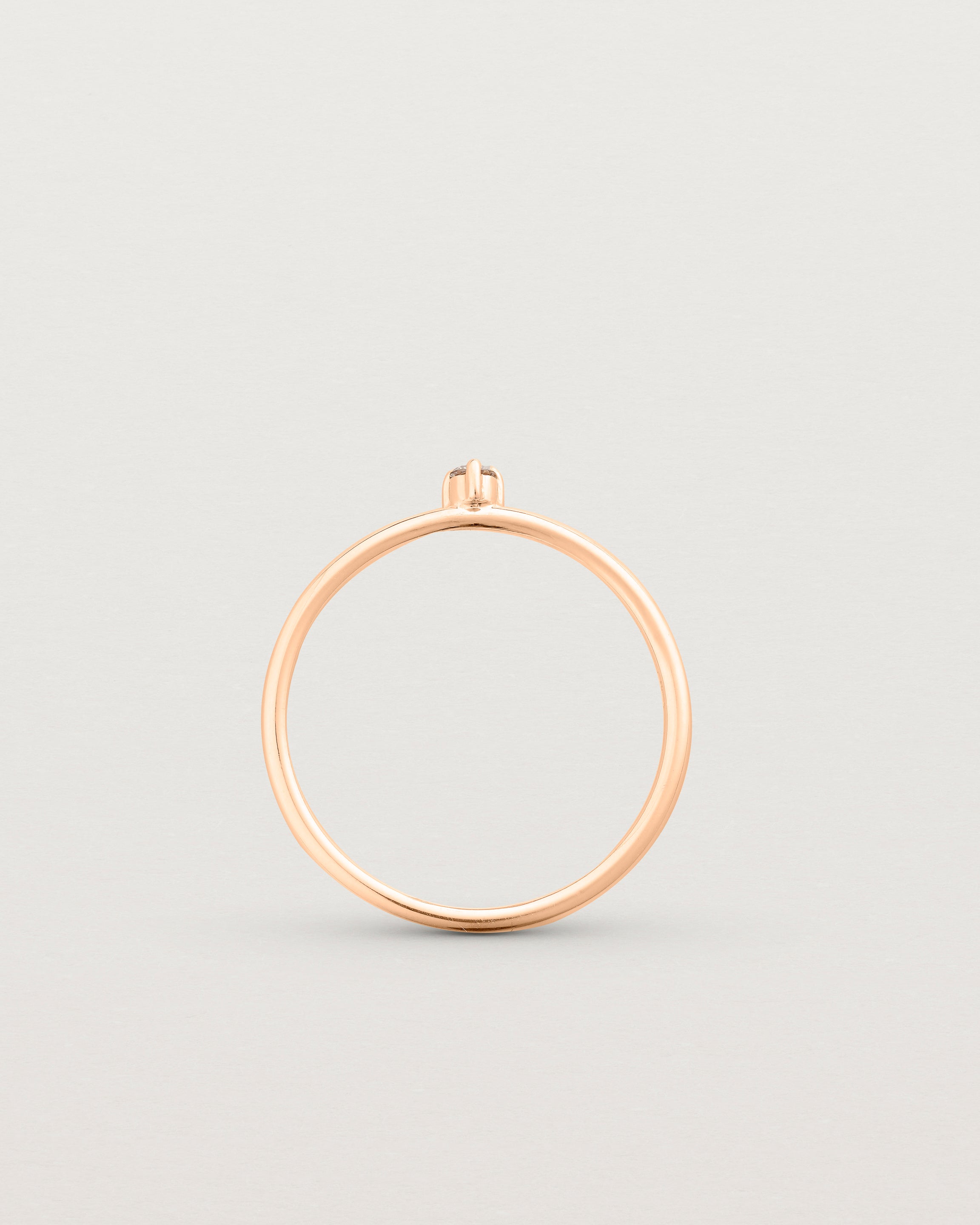 Aiona Stacking Ring | Champagne Diamond