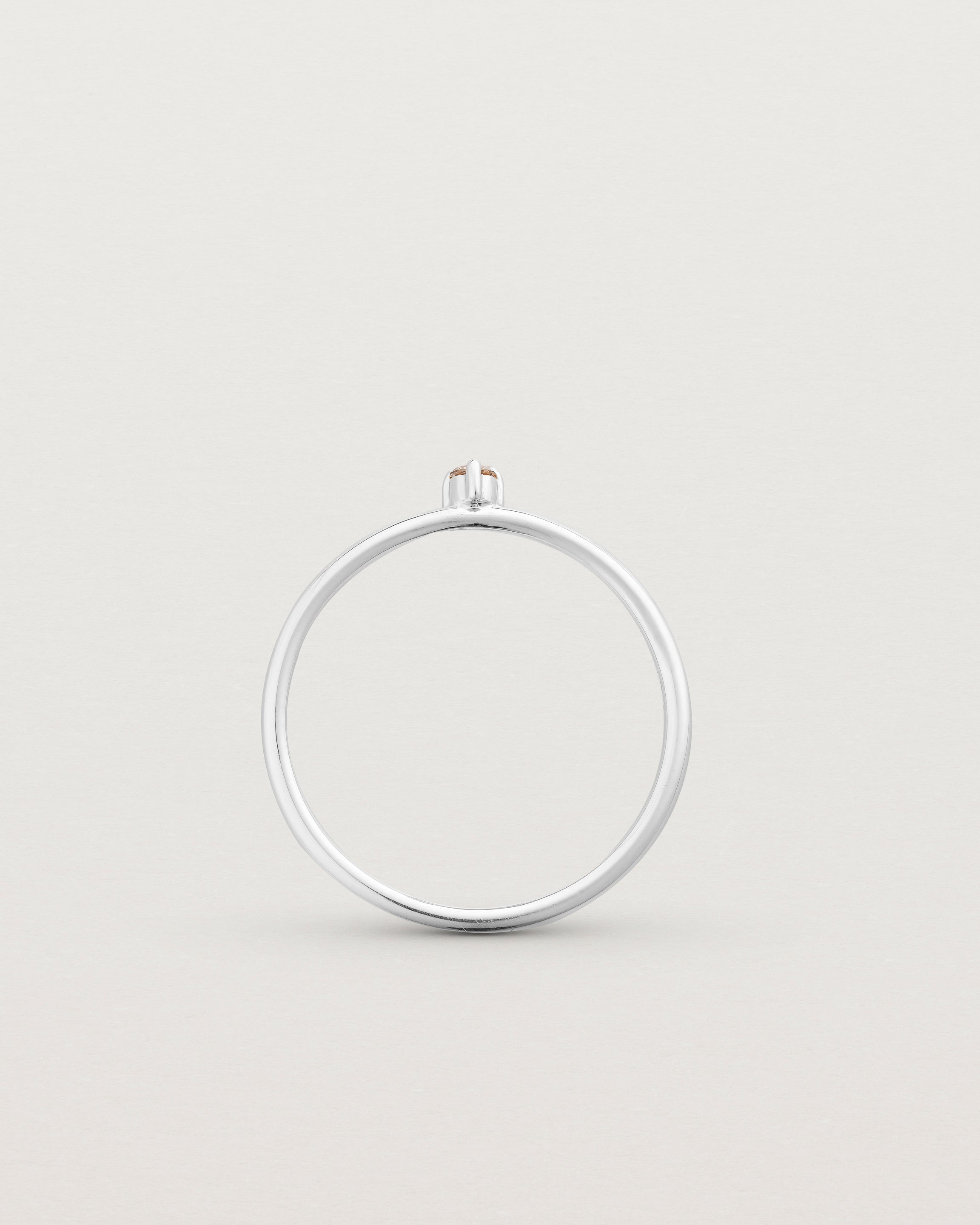 Aiona Stacking Ring | Champagne Diamond