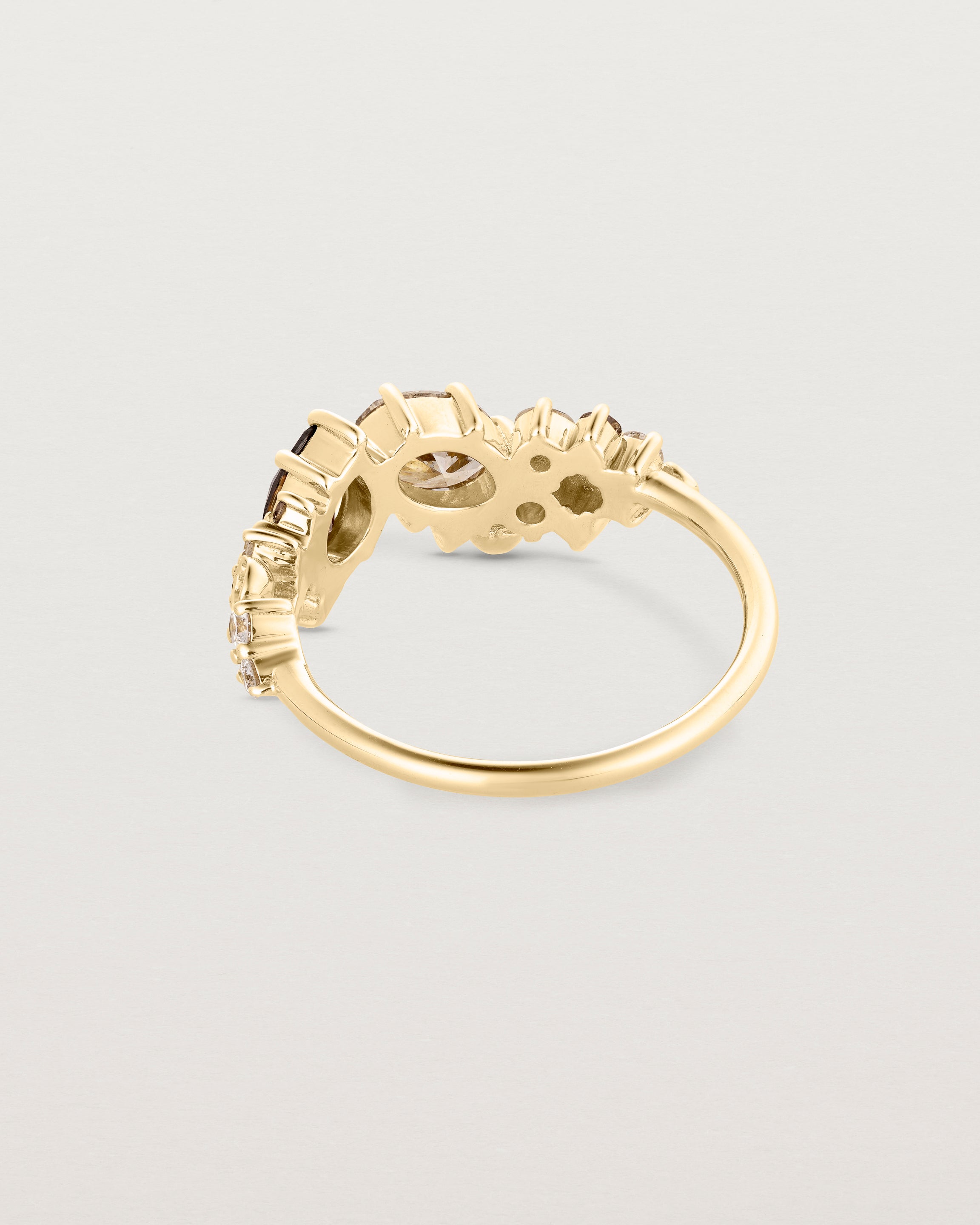 Orrin Toi Et Moi Ring | Champagne Argyle Diamonds