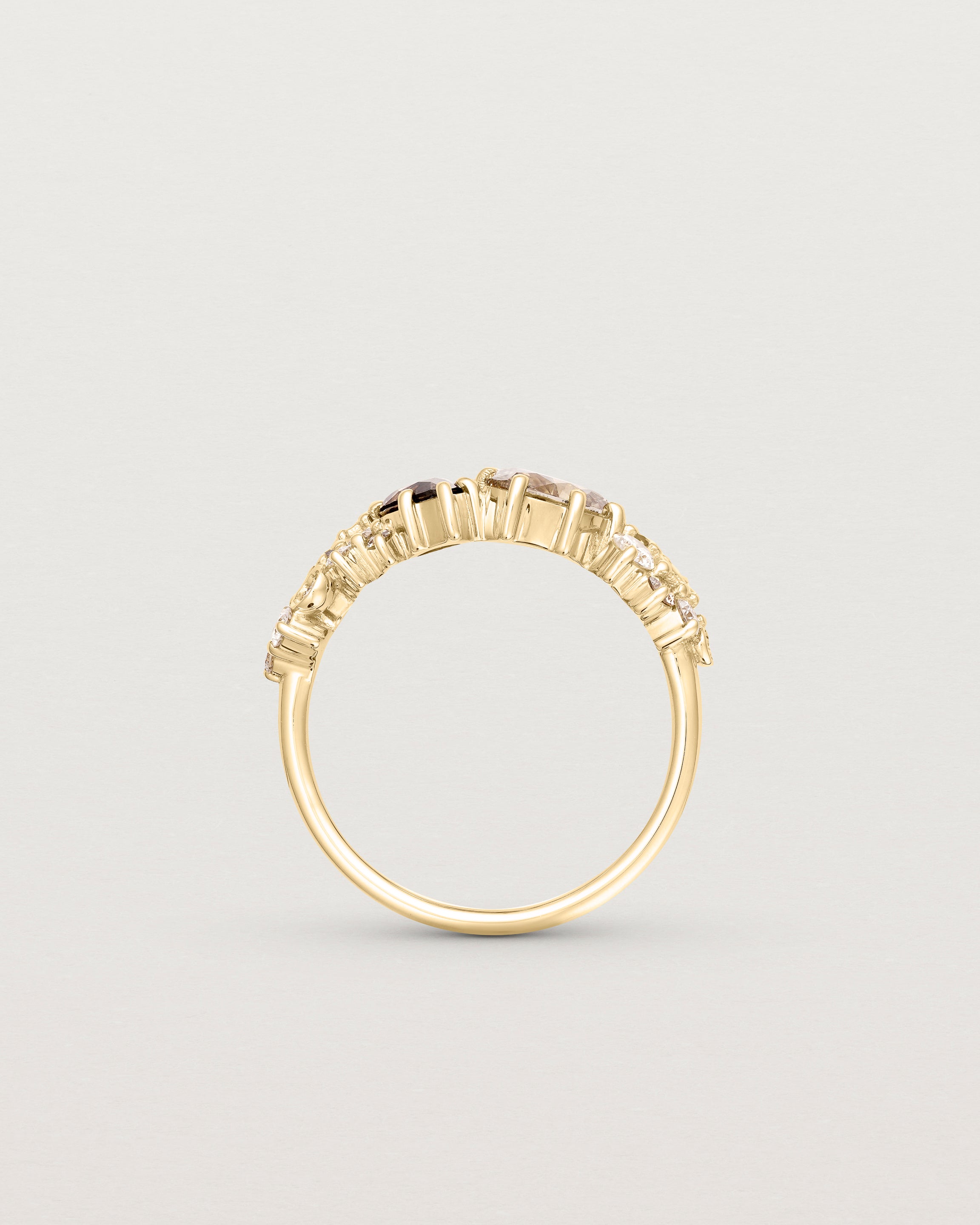Orrin Toi Et Moi Ring | Champagne Argyle Diamonds