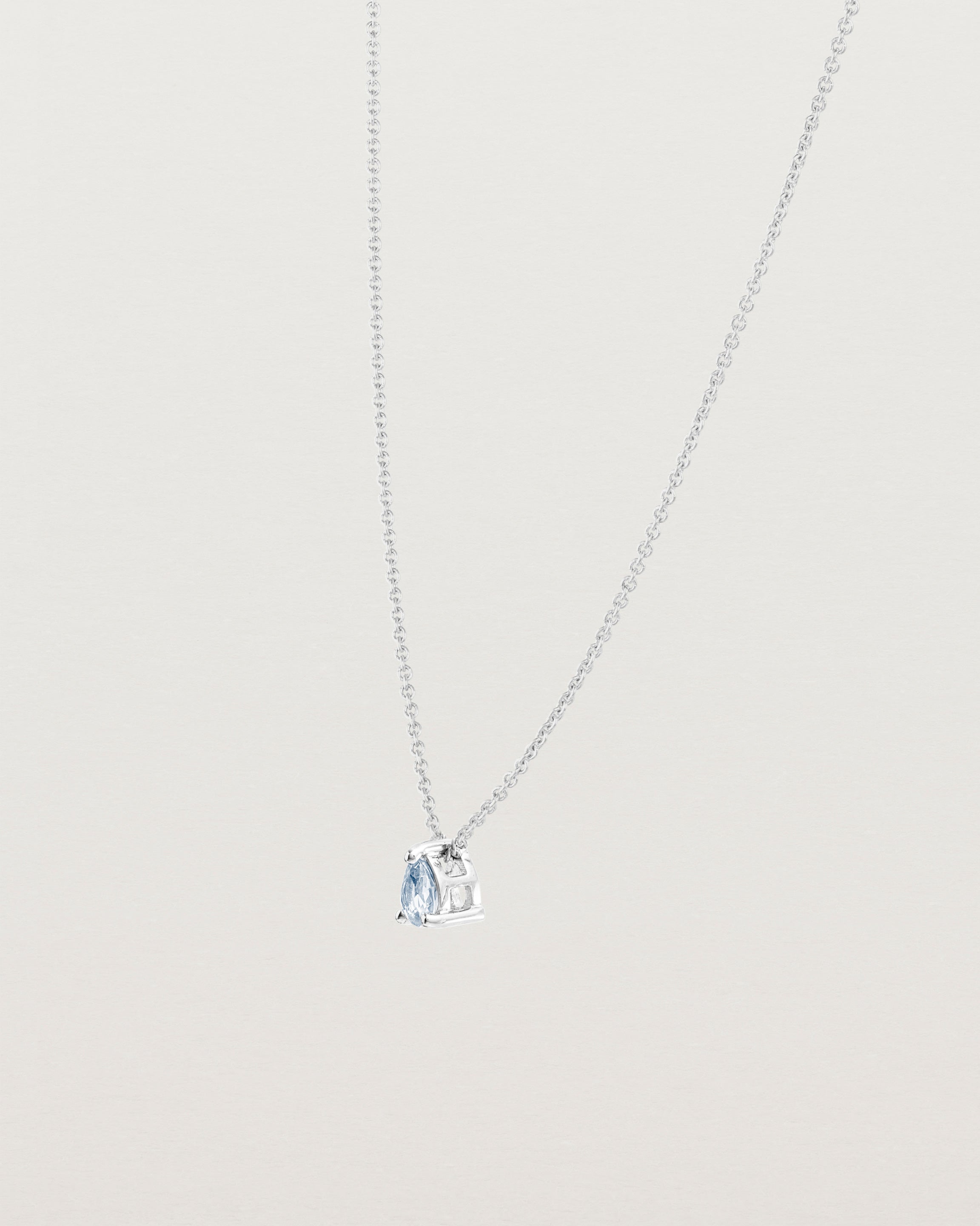 Danaë Slider Necklace | Ceylon Sapphire