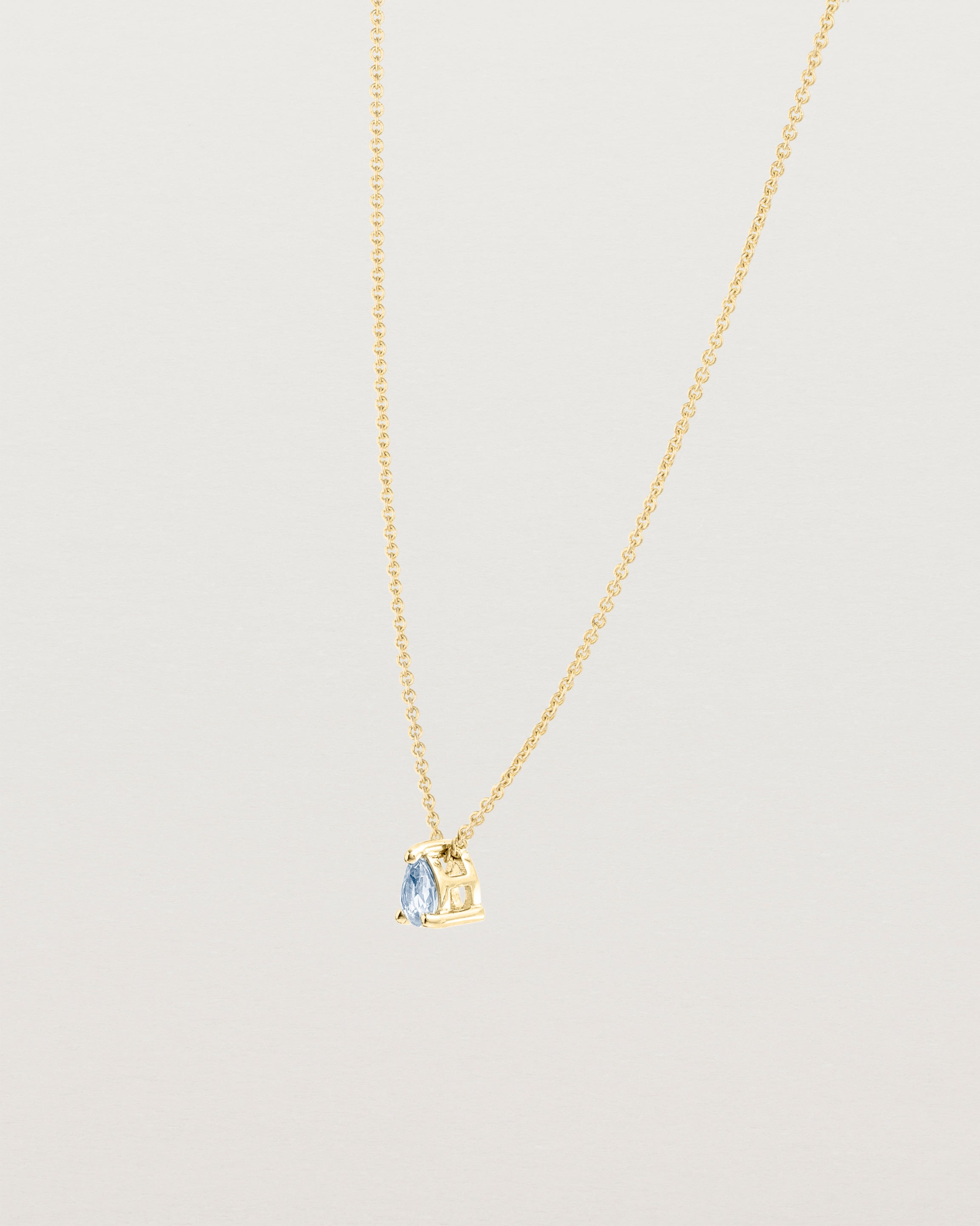 Danaë Slider Necklace | Ceylon Sapphire