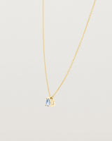 Danaë Slider Necklace | Ceylon Sapphire