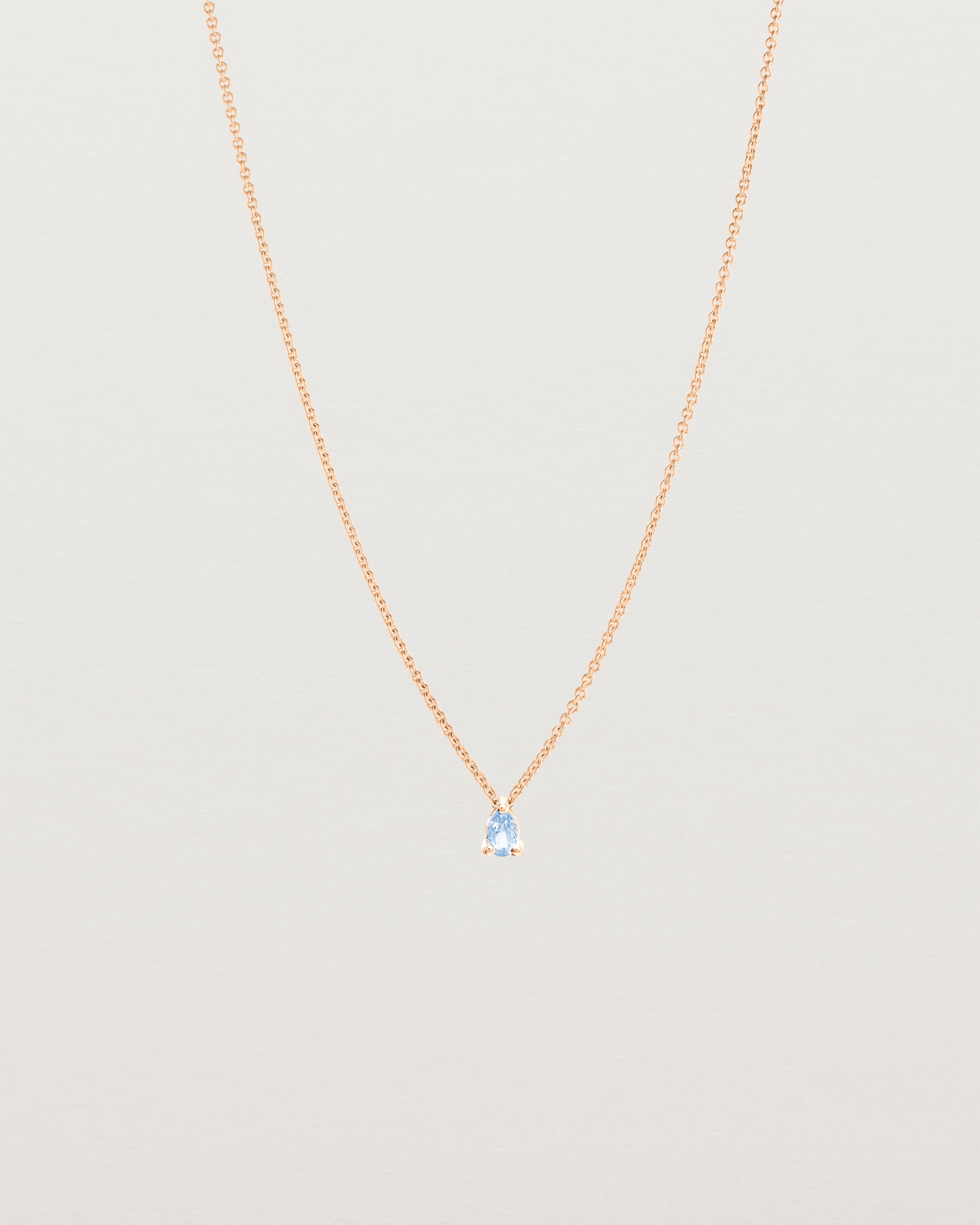 Danaë Slider Necklace | Ceylon Sapphire