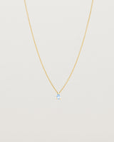 Danaë Slider Necklace | Ceylon Sapphire
