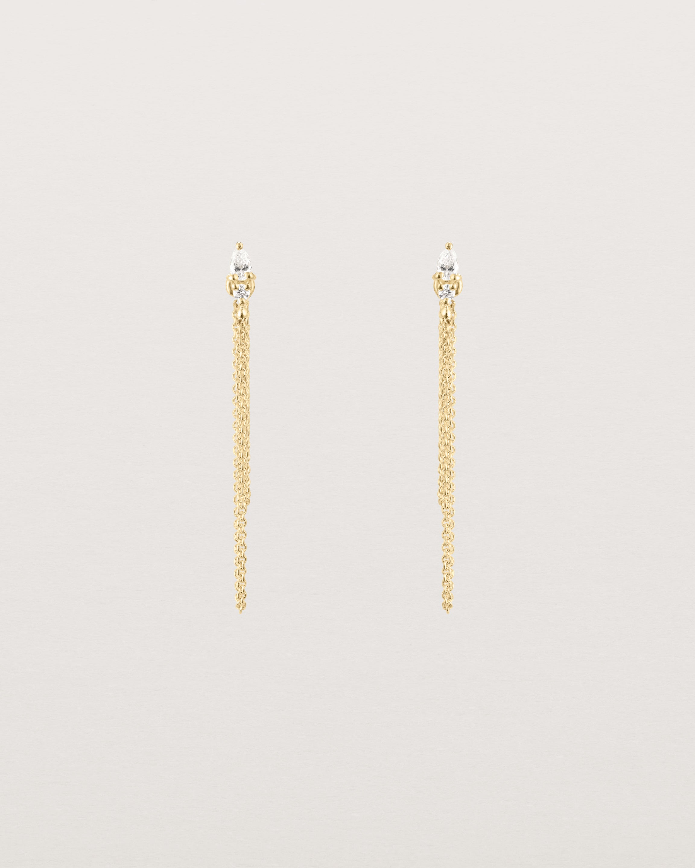 Danaë Loop Studs | Diamonds