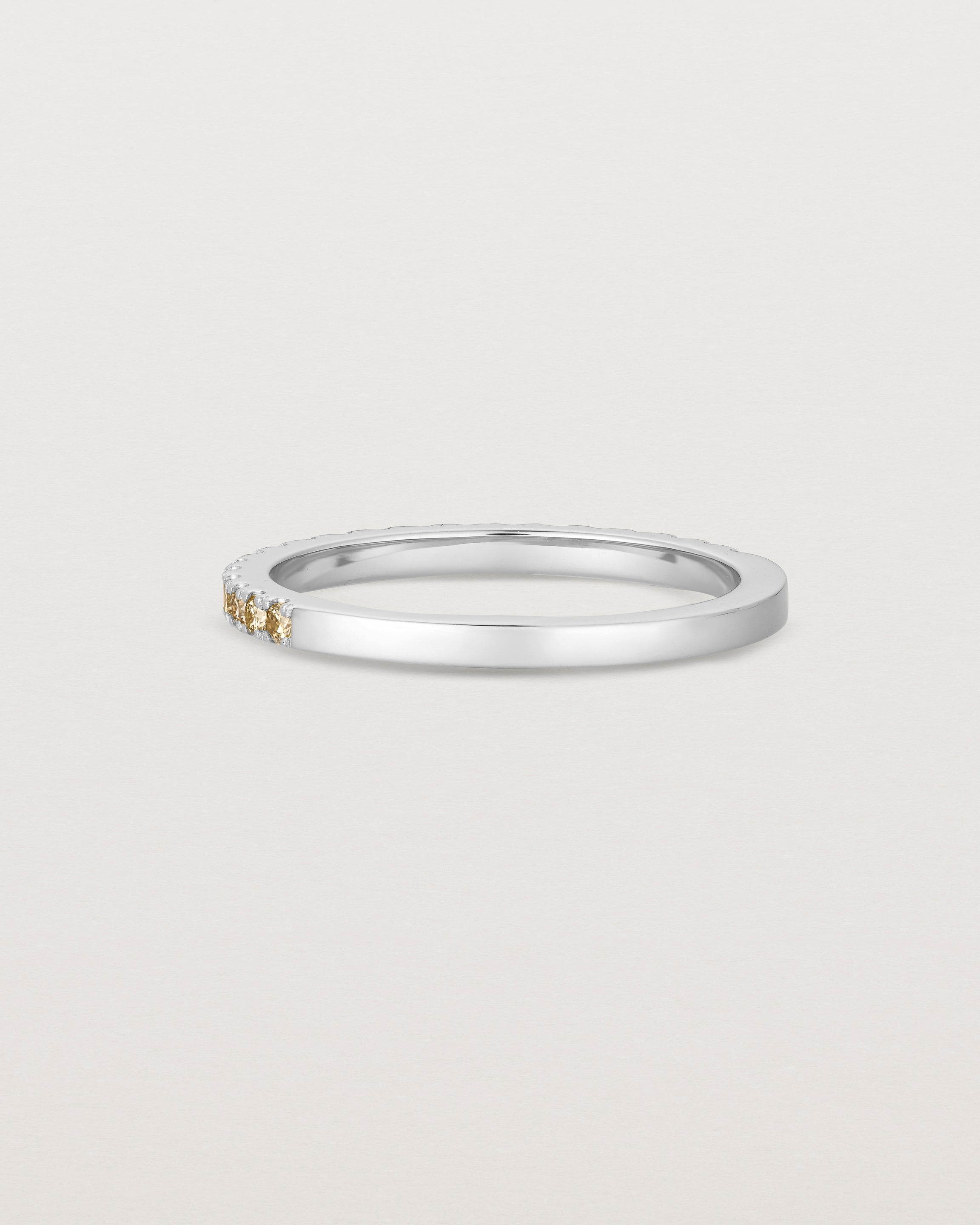 Demi Annie Ring | Champagne Diamonds