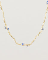 Demi Ember Necklace | Diamond & Ceylon Sapphire