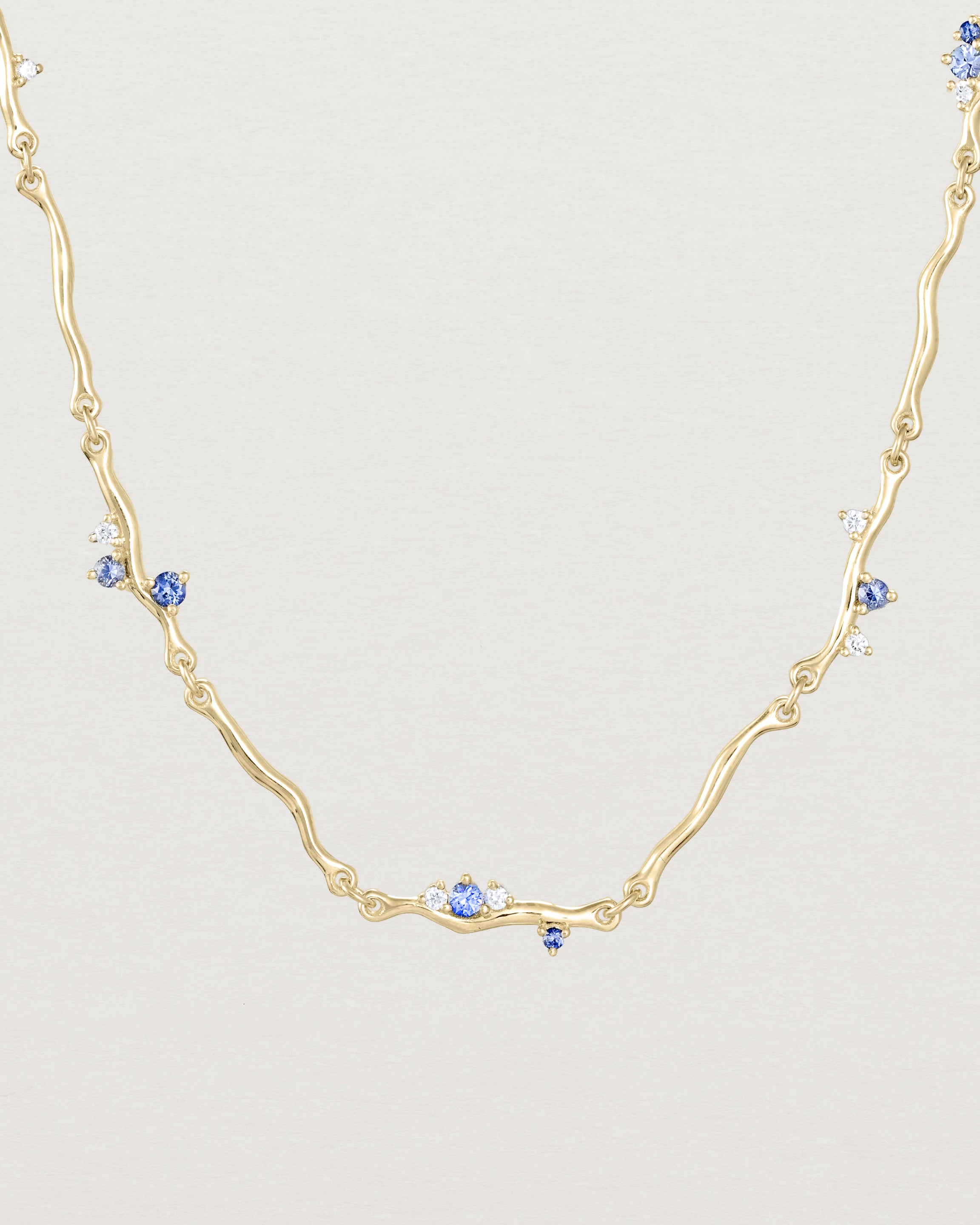 Demi Ember Necklace | Ceylon Sapphires & Diamonds