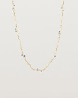 Demi Ember Necklace | Diamond & Ceylon Sapphire