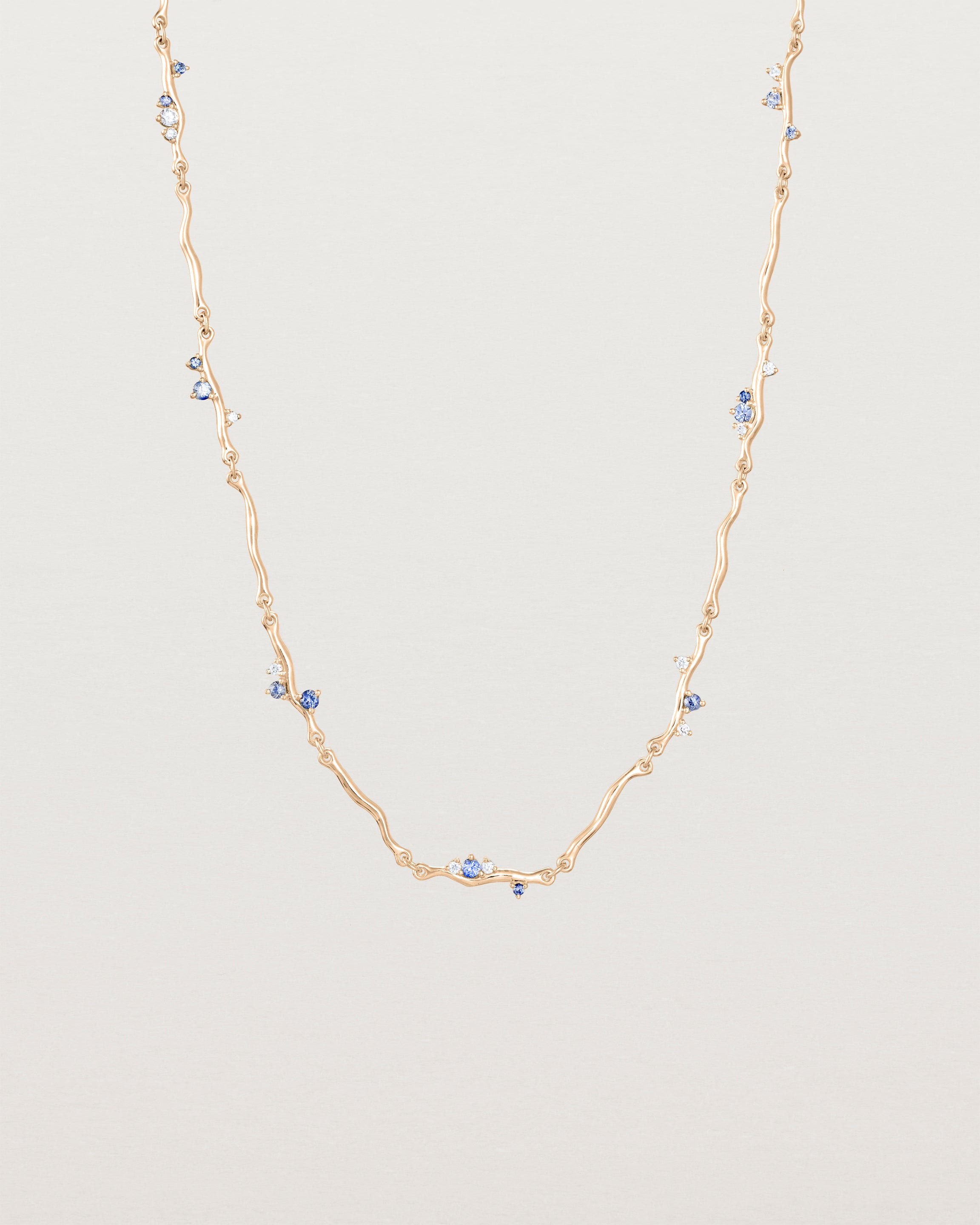 Demi Ember Necklace | Ceylon Sapphires & Diamonds