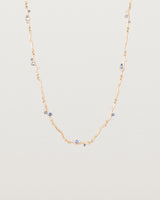 Demi Ember Necklace | Diamond & Ceylon Sapphire