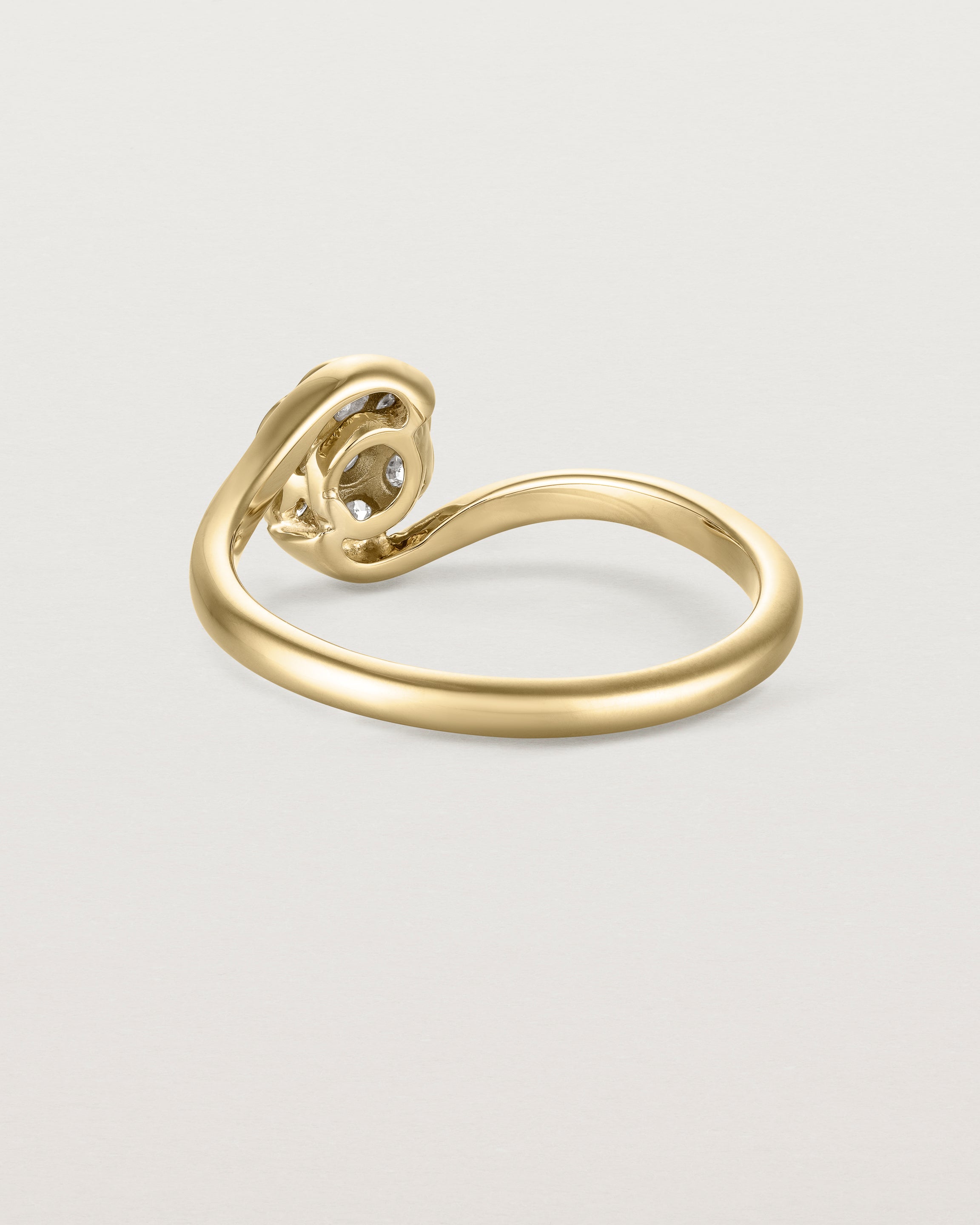 Back view of the Phoebe Vintage Ring | Diamonds.