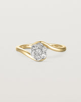 Front view of the Phoebe Vintage Ring | Diamonds.