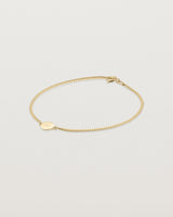 The Eily Bracelet | Birthstone in yellow gold.