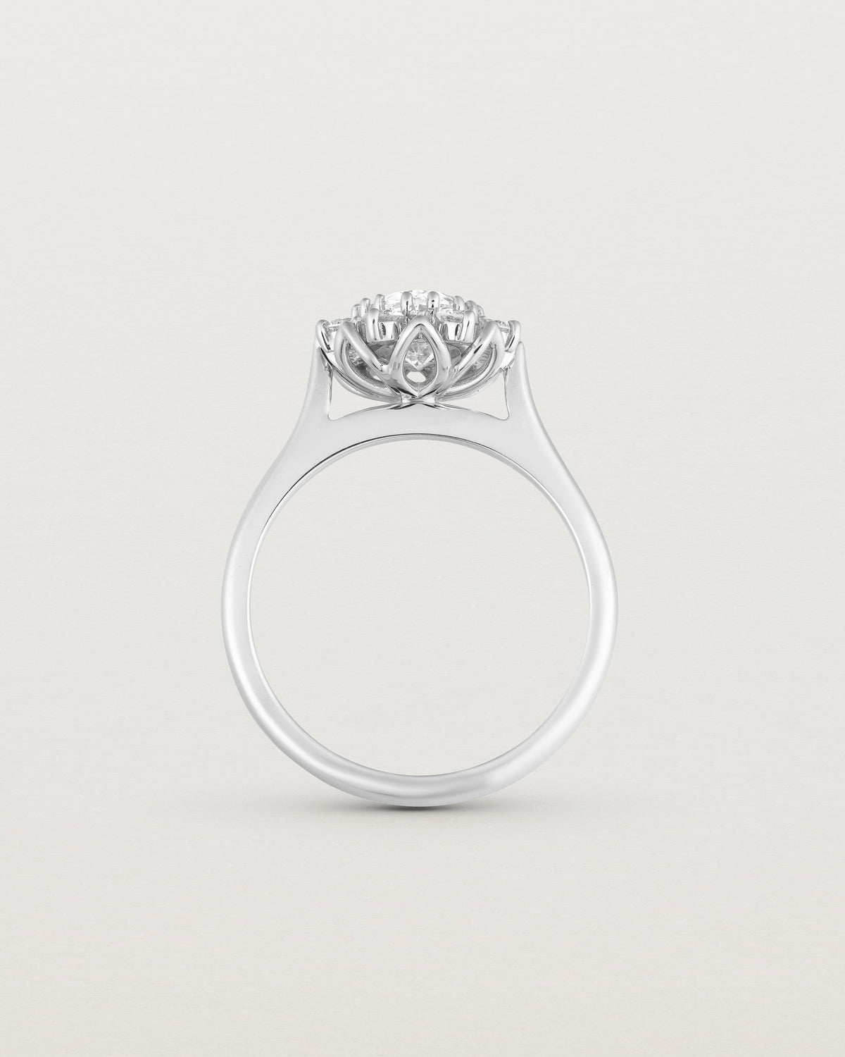 Eirene Halo Ring | Laboratory Grown Diamond & Birthstone