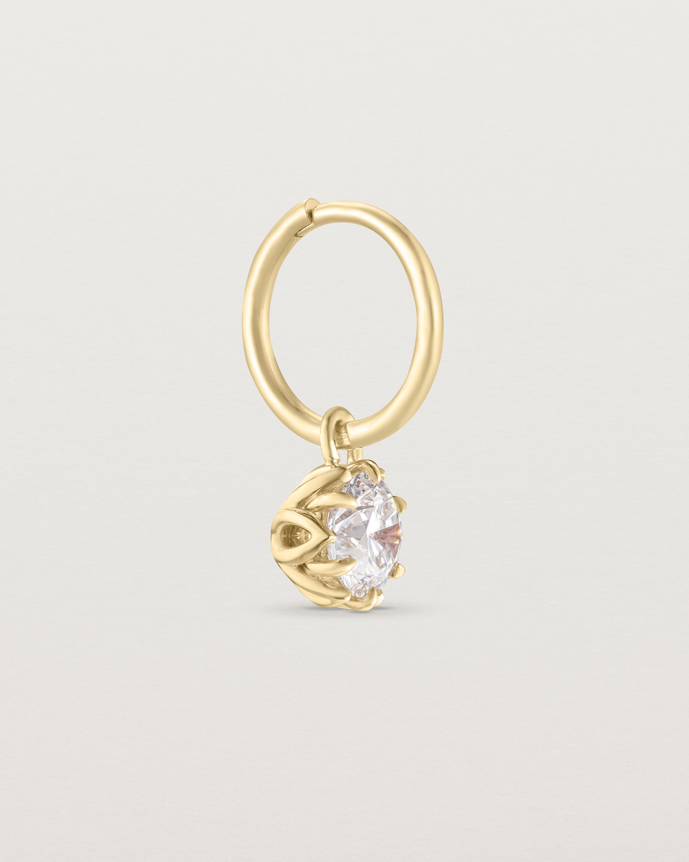 Eirene Hoops | Round Laboratory Grown Diamonds