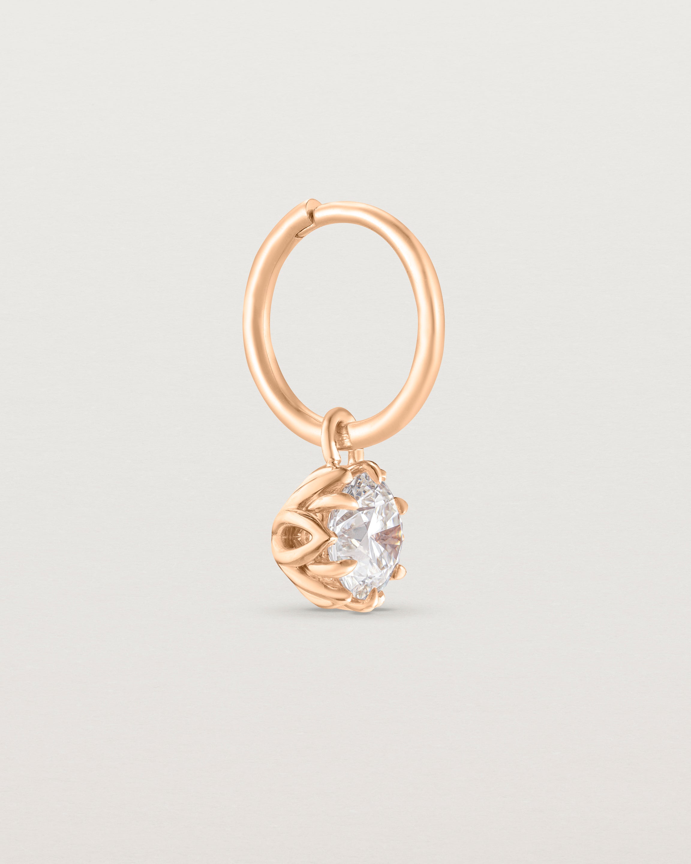 Eirene Hoops | Round Laboratory Grown Diamonds