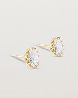 Eirene Studs | Oval Laboratory Grown Diamond