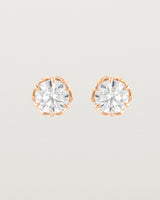 Eirene Studs | Round Laboratory Grown Diamond