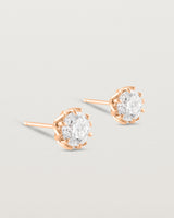 Eirene Studs | Round Laboratory Grown Diamond
