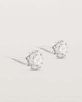 Eirene Studs | Round Laboratory Grown Diamond