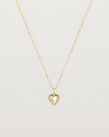 The Ella Necklace with a star set diamond birthstone stone _label: Accent Stone Example