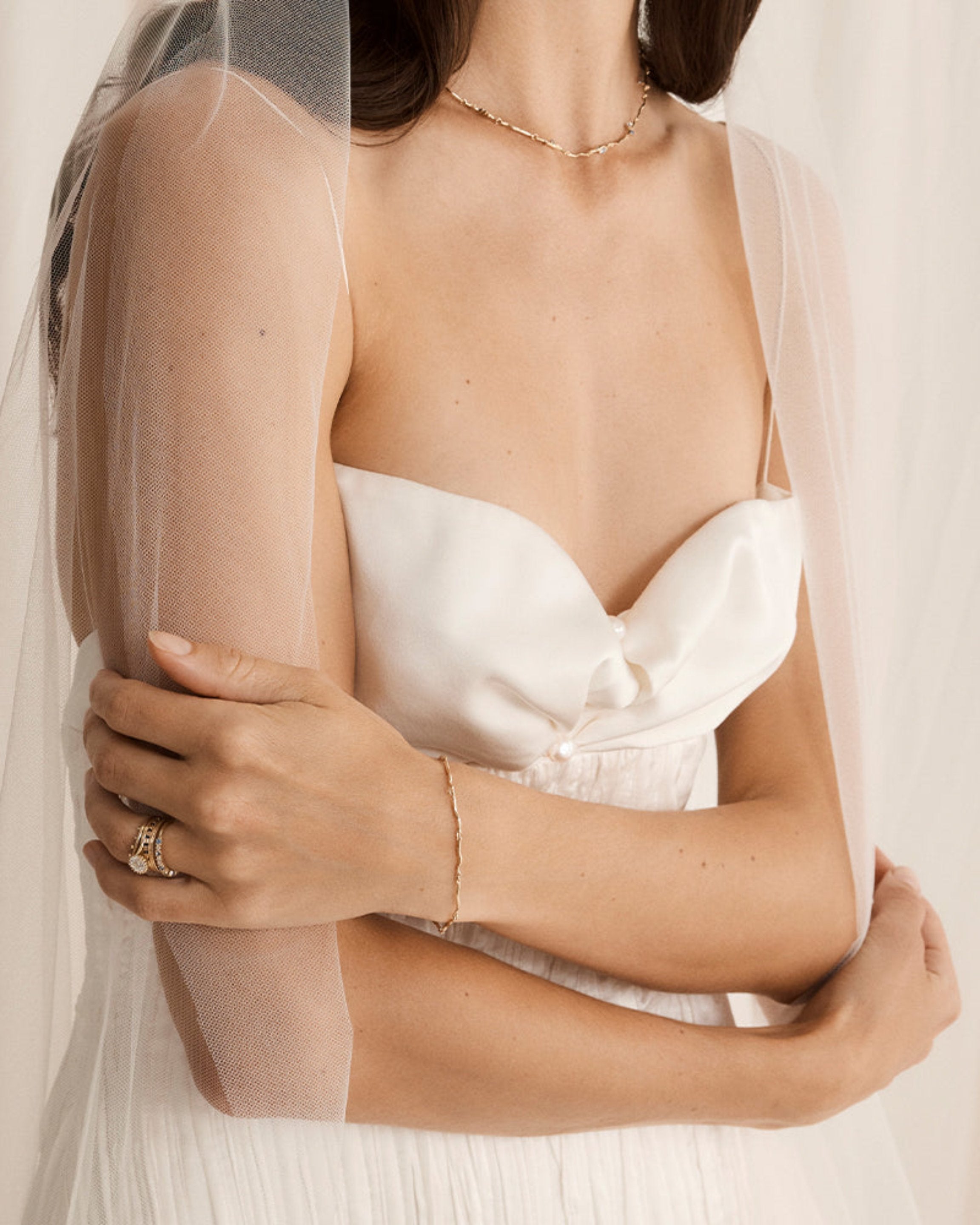 model image wearing ember bracelet