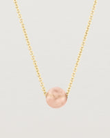 Ena Necklace | Cherry Blossom Agate