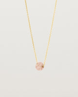 Ena Necklace | Cherry Blossom Agate