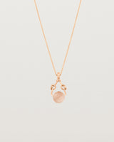 Ensō Necklace | Cherry Blossom Agate