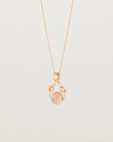 Ensō Necklace | Cherry Blossom Agate