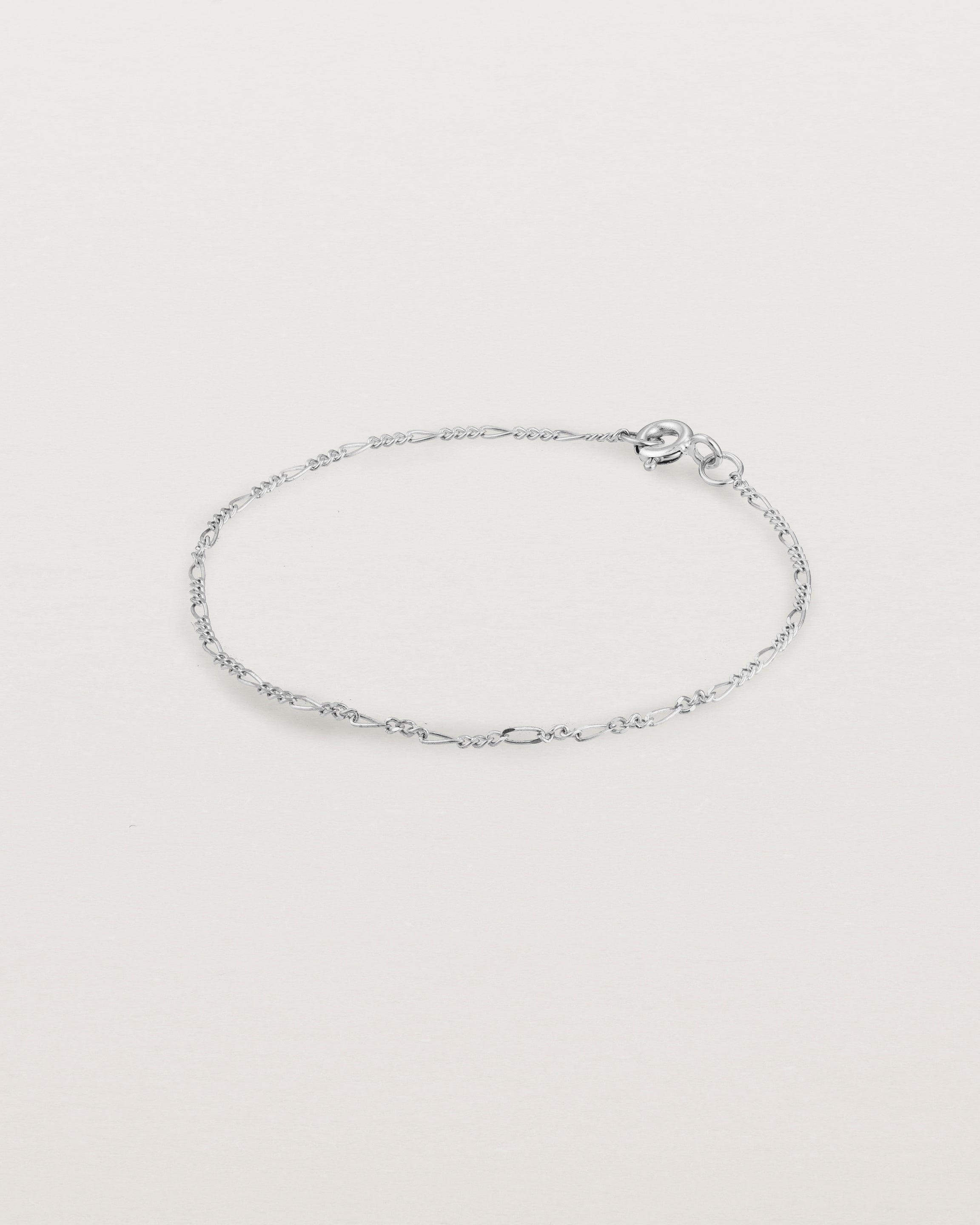 Our signature figaro chain in sterling silver