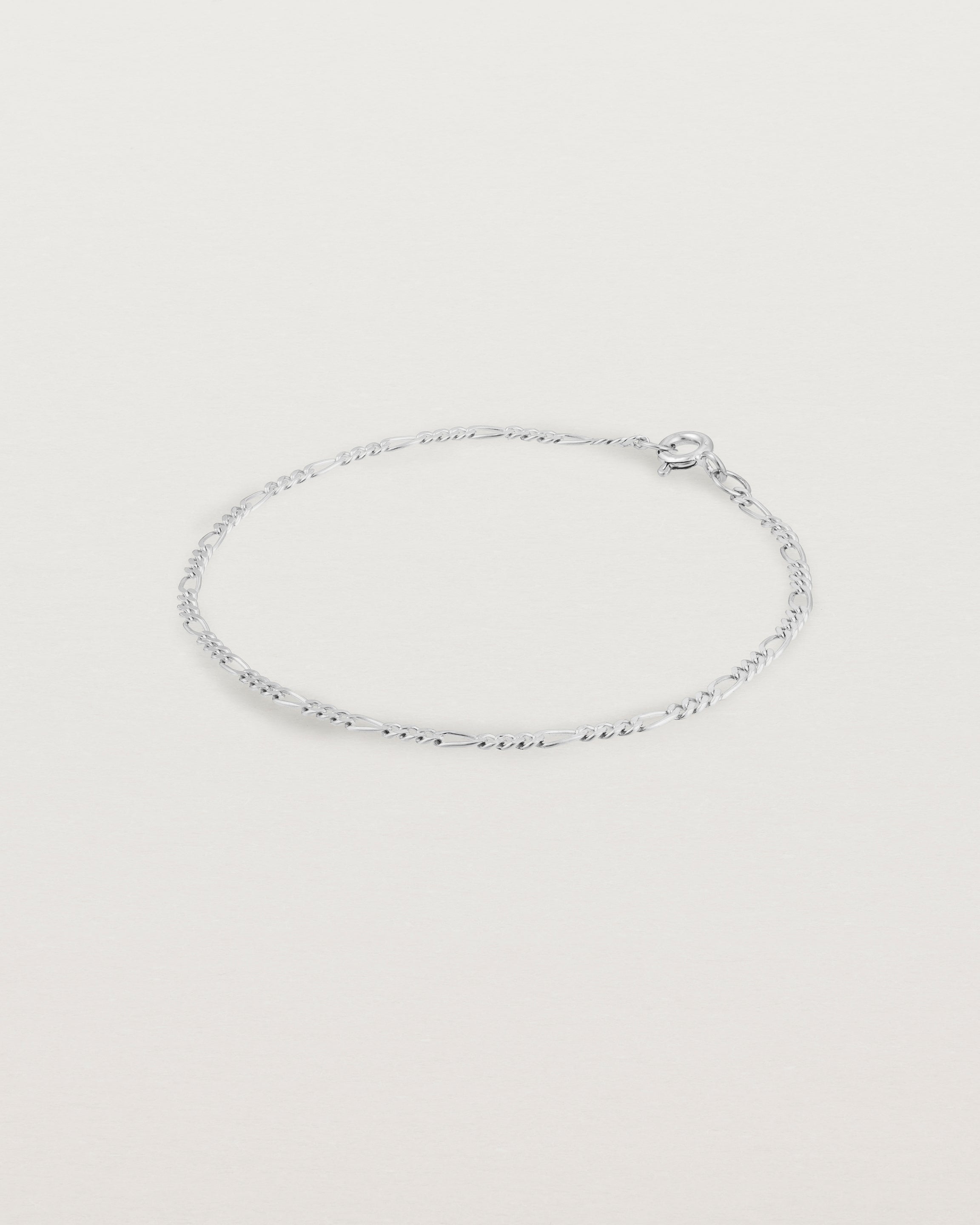 Our signature figaro chain in sterling silver