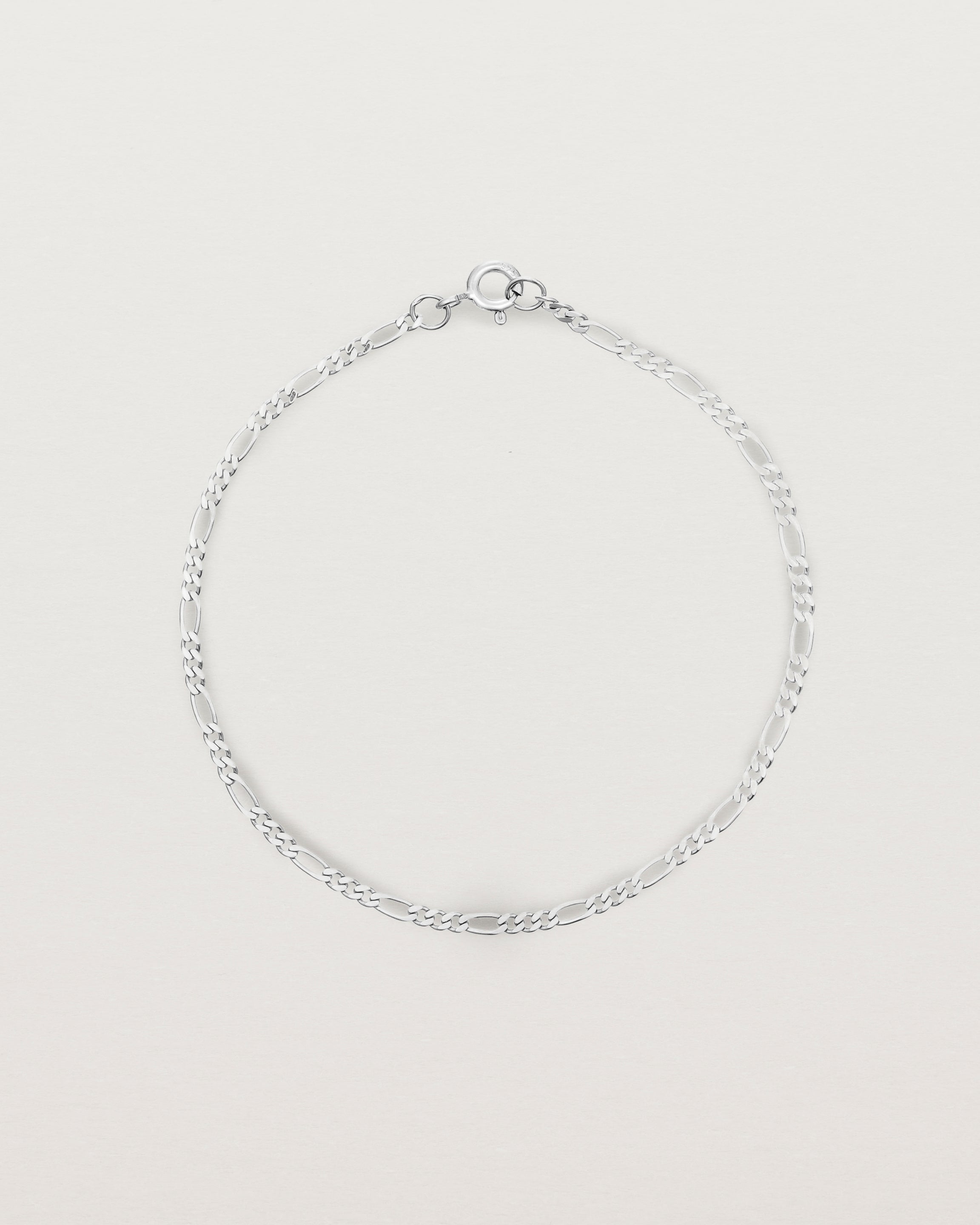 Our signature figaro chain in sterling silver