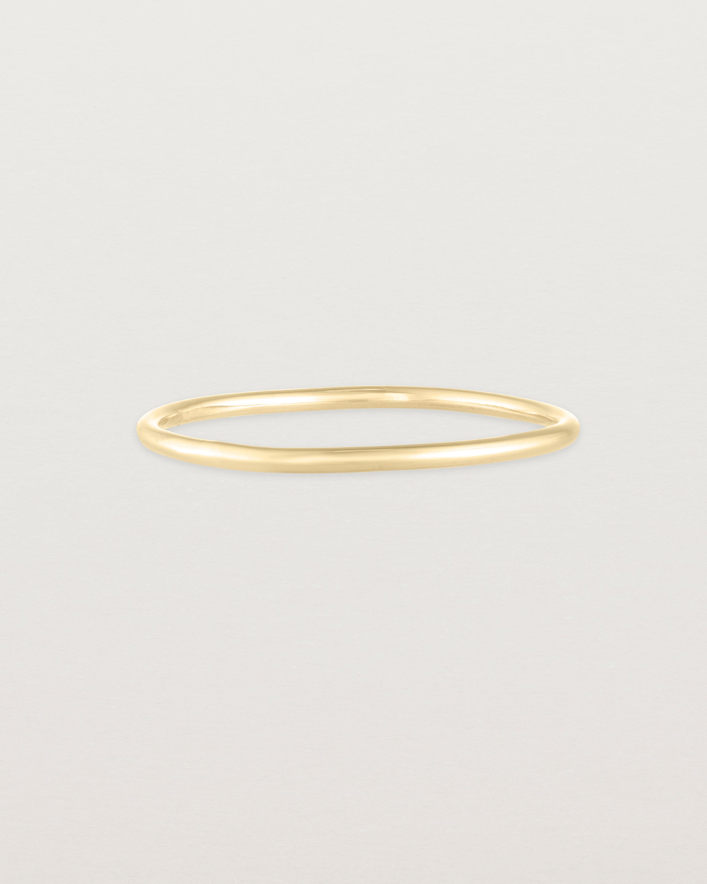 Fine Stacking Ring | Yellow Gold | Natalie Marie Jewellery