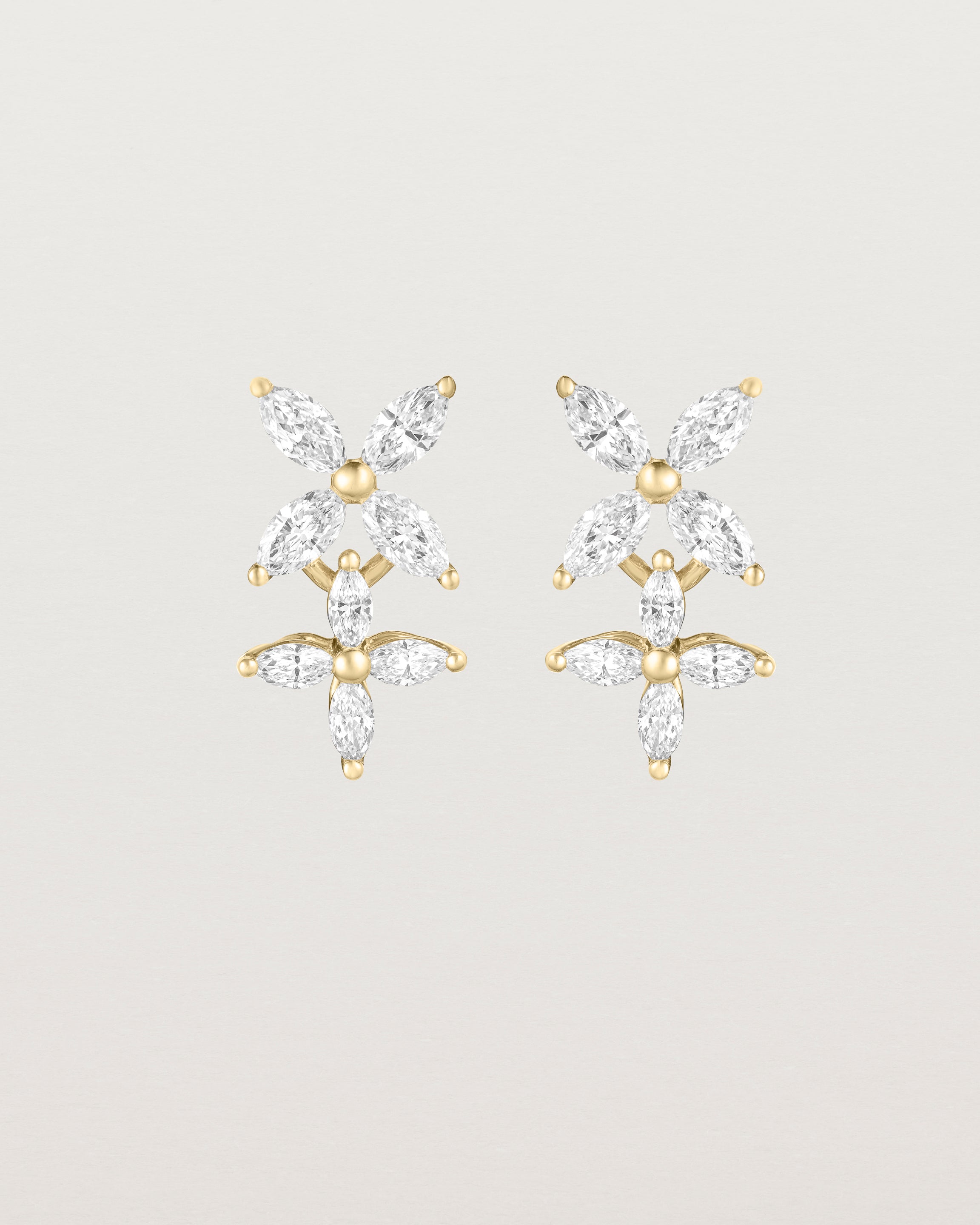 Fleur Earrings | Natural Diamonds