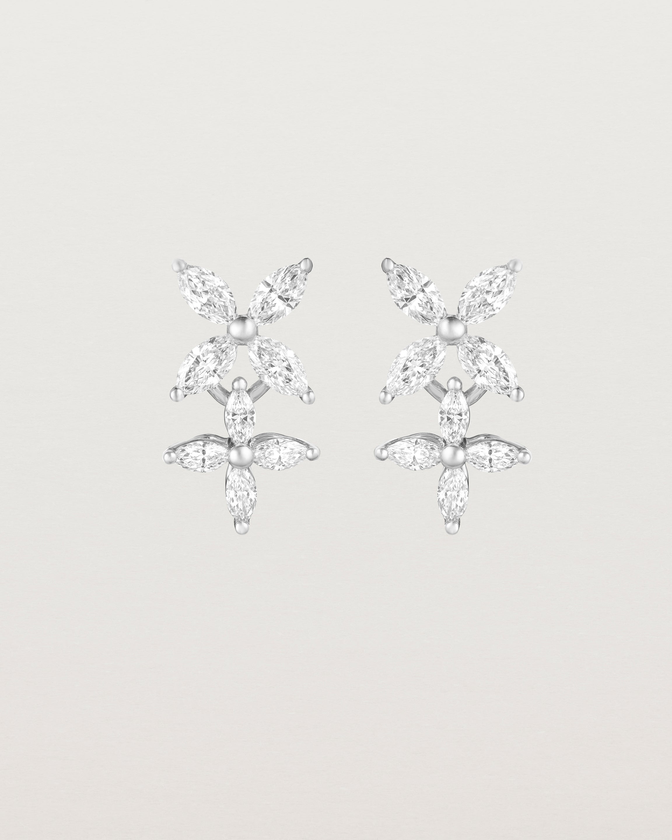Fleur Earrings | Laboratory Diamonds